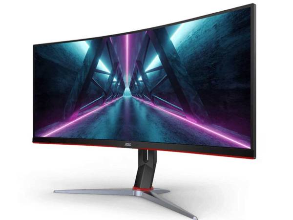 AOC CU34G2X 34" UltraWide QHD 144Hz AdaptiveSync Curved Gaming Monitor